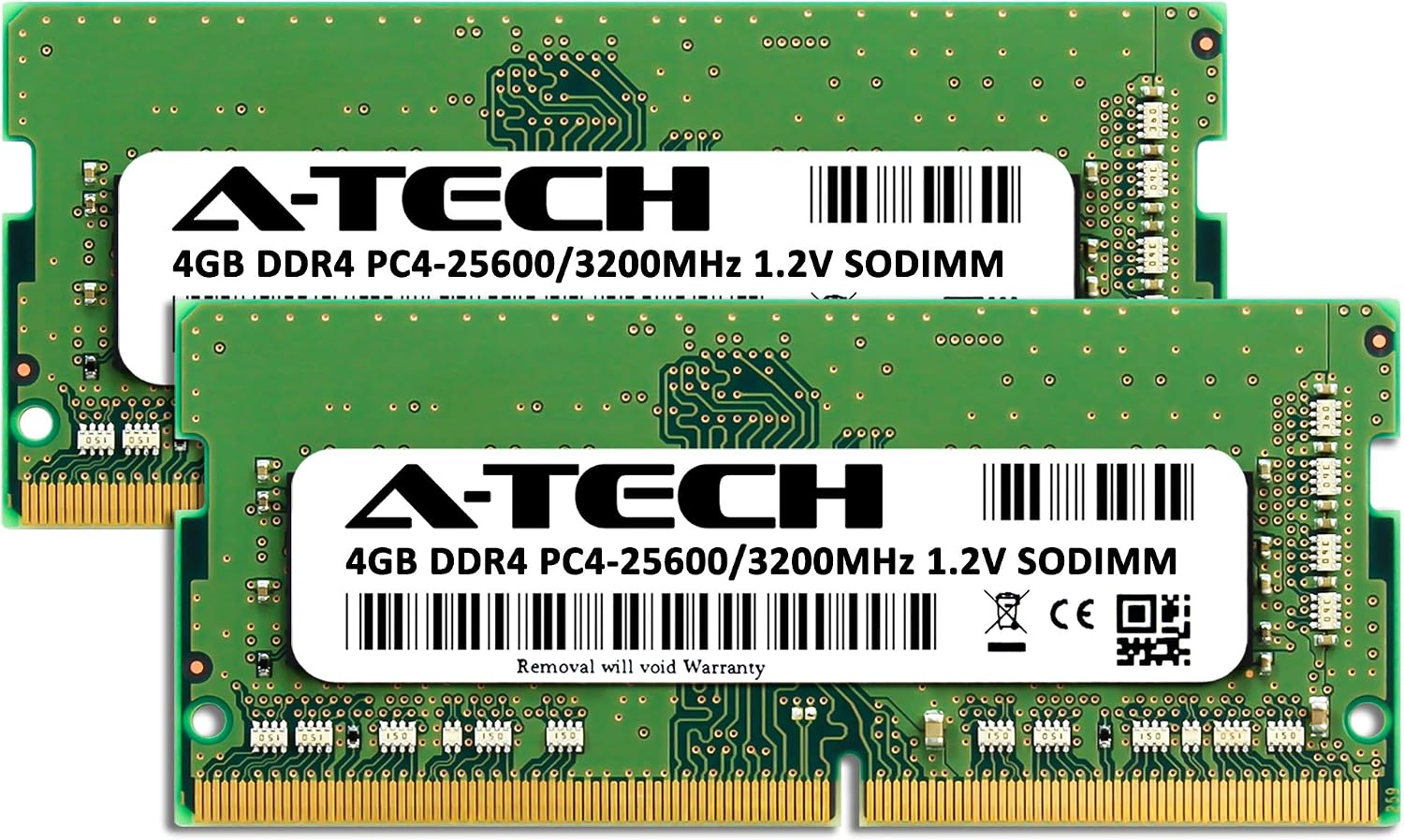 A-Tech 8GB Kit (2x4GB) RAM for Lenovo Legion 5/5i Gaming Laptop | DDR4 3200MHz PC4-25600 SODIMM 1.2V 260-Pin Non-ECC SO-DIMM Memory Upgrade