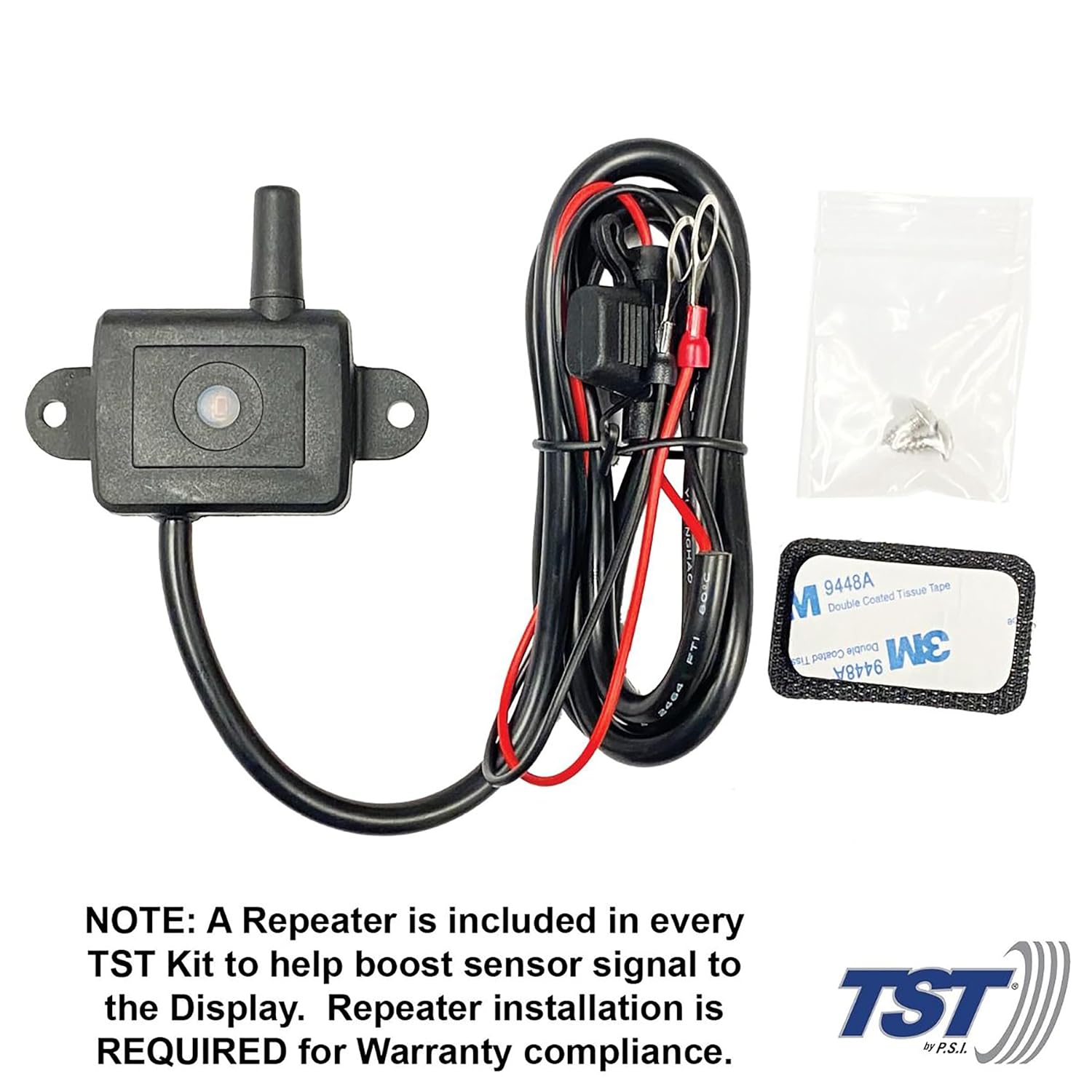 TST 507 Series TPMS - RV Tire Pressure Monitoring System with 8 Cap Sensors & Color Display Monitor for Travel Trailers, Campers and Motorhomes