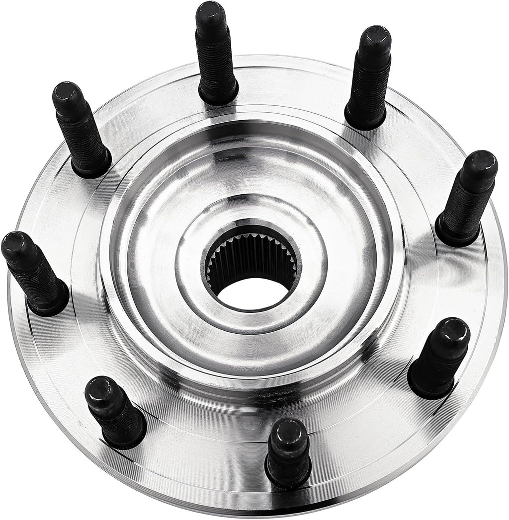 JLEO 515098 Pair (2) Front Wheel Bearing Hub Assembly Fits for 2007-2010 Chevy Silverado 2500HD 3500HD,Suburban 2500,for 2007-2010 GMC Sierra 2500HD 3500HD,Yukon XL 2500,for 2008-2009 Hummer H2