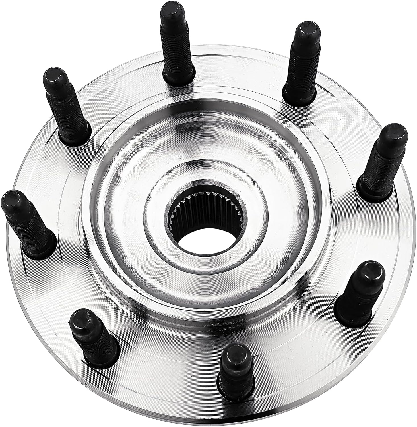 JLEO 515098 Pair (2) Front Wheel Bearing Hub Assembly Fits for 2007-2010 Chevy Silverado 2500HD 3500HD,Suburban 2500,for 2007-2010 GMC Sierra 2500HD 3500HD,Yukon XL 2500,for 2008-2009 Hummer H2