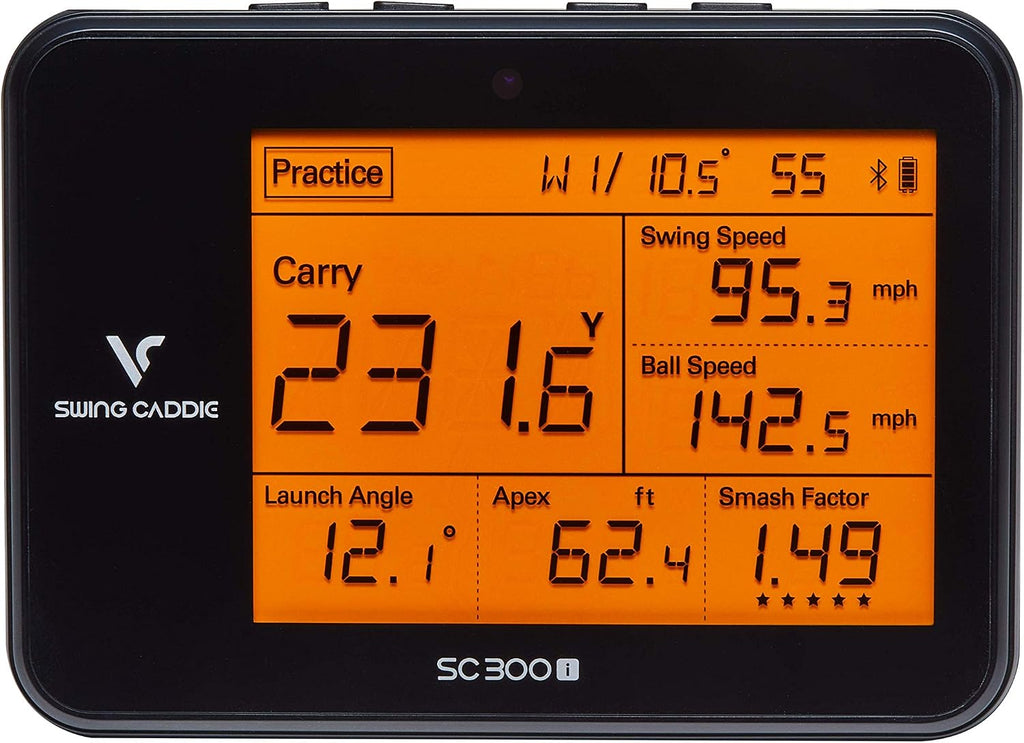 Voice Caddie Portable Golf Launch Monitor and Swing Analyzer with Real-Time Shot Data Tracking | Ideal Golf Swing Trainer/Training Equipment for Indoor & Outdoor | Up to 20 Hours Battery Life