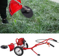 49cc Gas Powered Push Lawn Mower,Gasoline Lawn Mower,Single-Cylinder Gasoline Engine,2-Stroke Lawn Mower,Gasoline Lawn Mower,Hand Push Irrigation Mower,Air-Cooled Lawn Mower,Walk-Behind Lawn Mowers