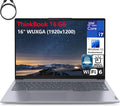 Lenovo ThinkBook 16 G6 16' FHD+ Laptop Computer, 13th Gen Intel 14-Core i7-13700H, 32GB DDR5 RAM, 1TB PCIe SSD, WiFi 6, Bluetooth 5.2, Backlight Keyboard, Fingerprint Reader, Windows 11 Pro(Renewed)