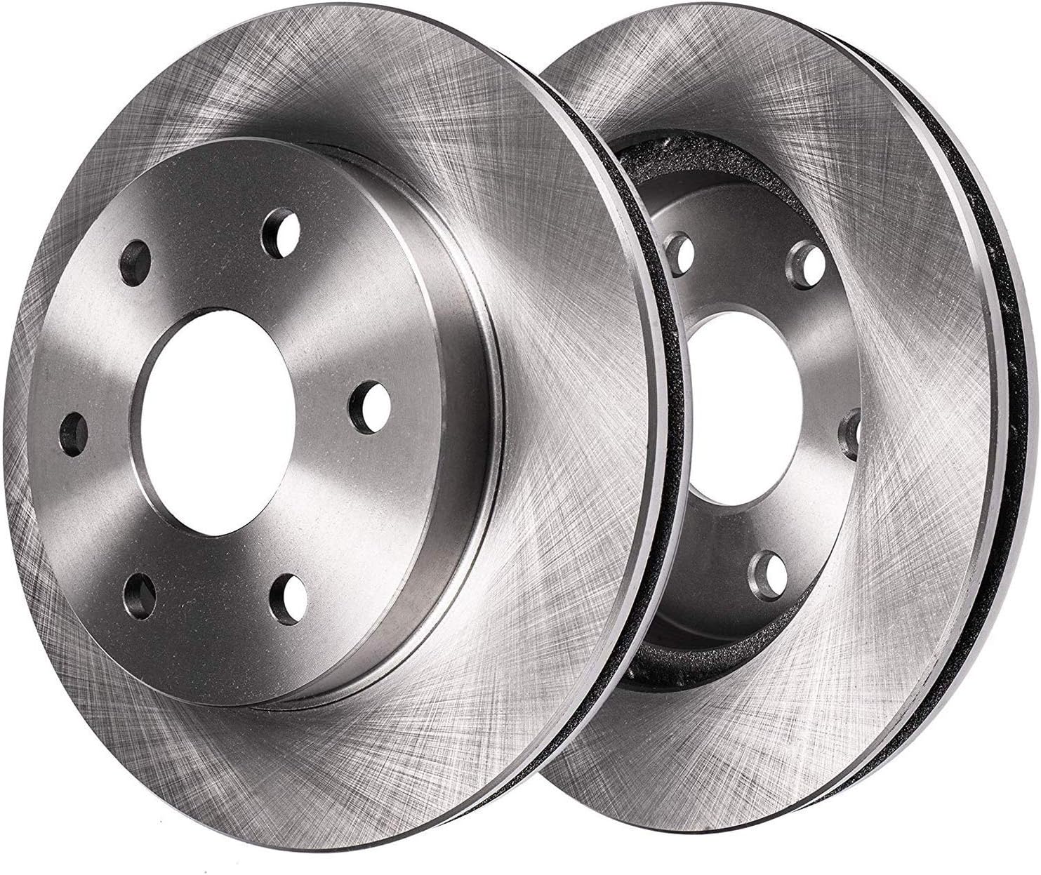 Detroit Axle - Front Brake Kit for Chevy GMC K1500 K2500 Pickup Suburban Tahoe Yukon Blazer Cadillac Escalade Brake Rotors and Ceramic Brakes Pads Replacement: 11.61' inch 6-Lug Rotor
