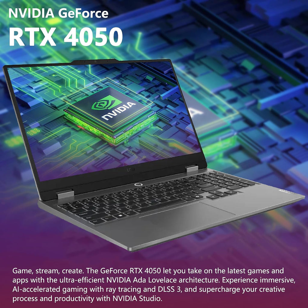 Lenovo LOQ Gaming Laptop | 15.6' FHD IPS 144Hz (100% sRGB G-SYNC) | AMD Ryzen 5 7235HS | 64GB DDR5 2TB SSD | NVIDIA GeForce RTX 4050 6GB | Backlit Wi-Fi 6 Privacy Camera Win11 Pro w/DLCA Accessory