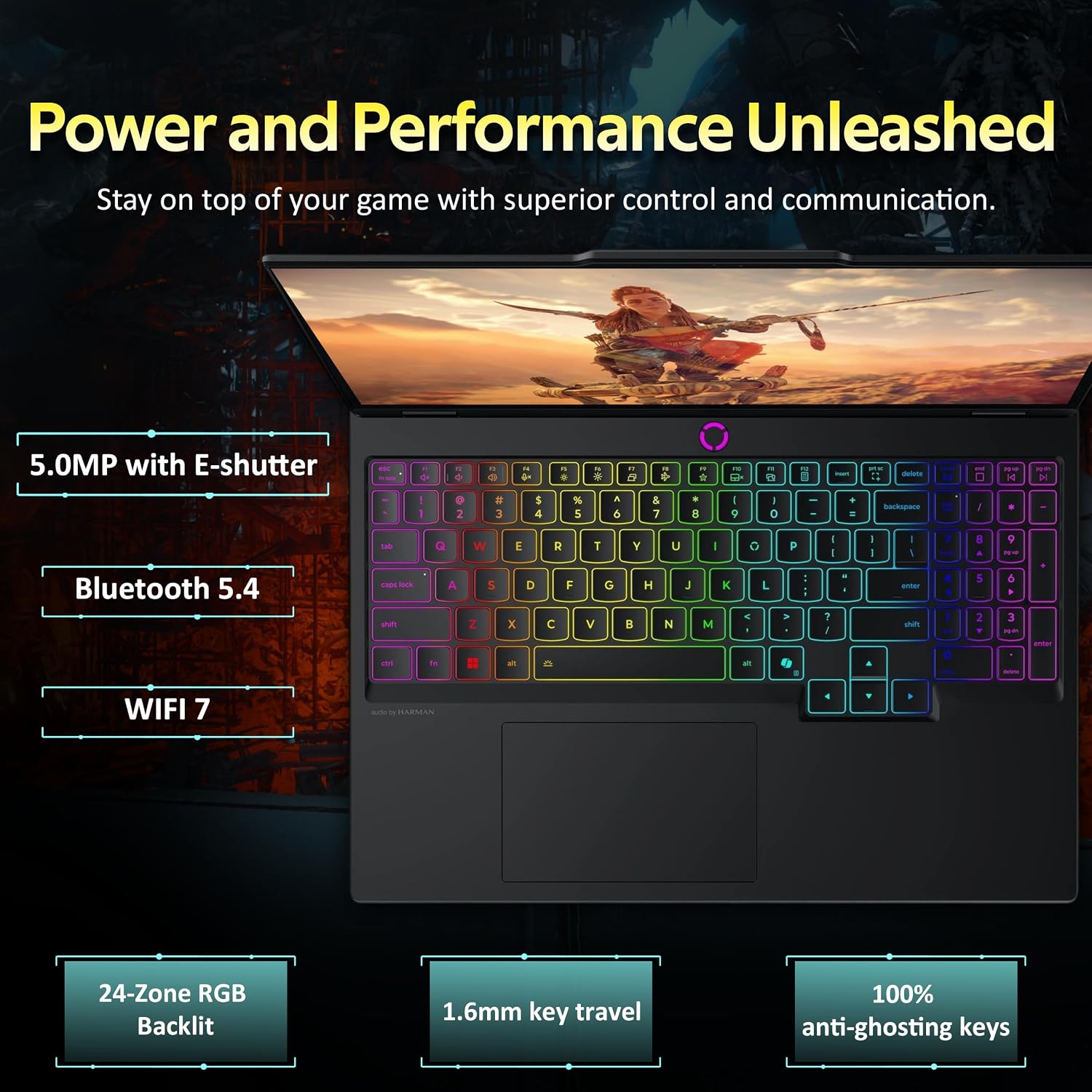 Lenovo Legion Pro 5i 16' WQXGA 165Hz Gaming Laptop, Intel 20-core Ultra 7 255HX (Beats Intel i9-14900HX), GeForce RTX 5070, 16GB DDR5, 1TB SSD, Backlit Keyboard, Win11 Pro, Black, 1TB Docking Station