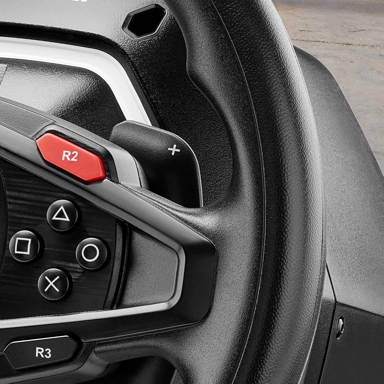 Thrustmaster T128 Racing Wheel & Pedal Set for PS5, PS4 and PC – Force Feedback Gaming Steering Wheel for Driving Simulator
