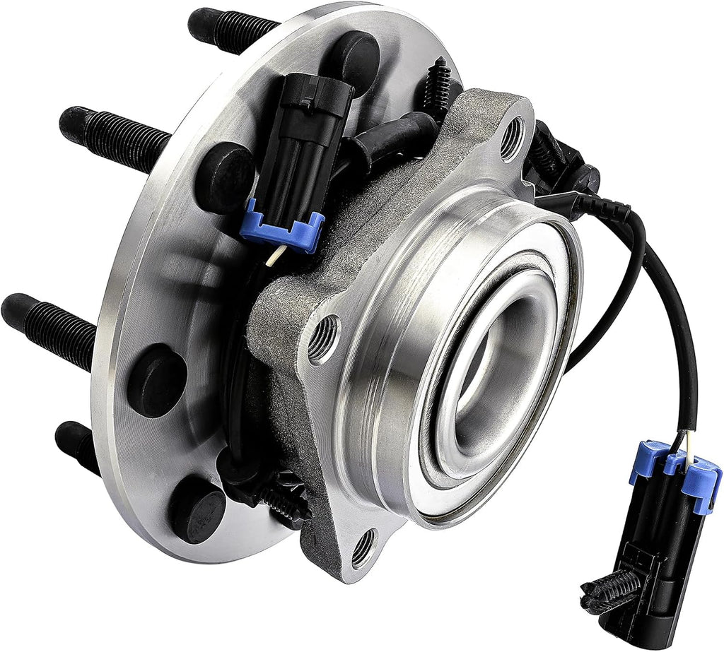 JLEO 515098 Pair (2) Front Wheel Bearing Hub Assembly Fits for 2007-2010 Chevy Silverado 2500HD 3500HD,Suburban 2500,for 2007-2010 GMC Sierra 2500HD 3500HD,Yukon XL 2500,for 2008-2009 Hummer H2