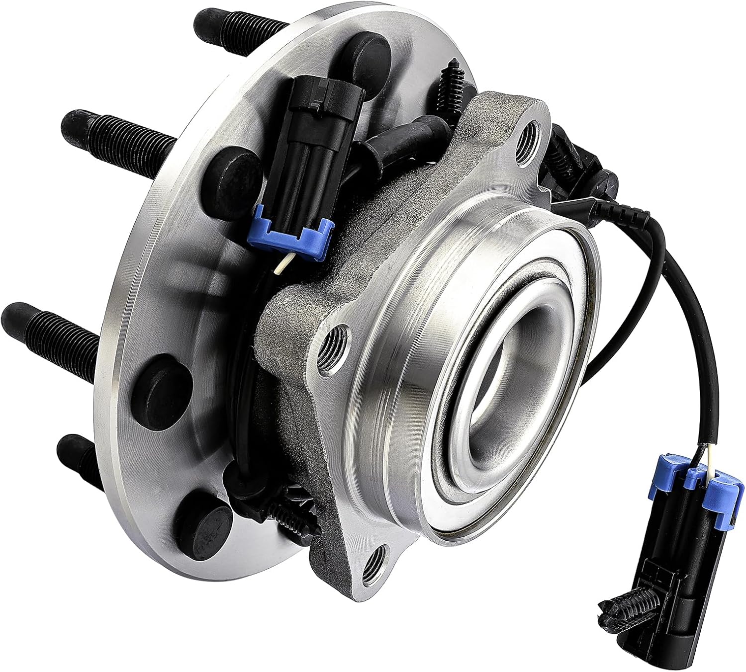 JLEO 515098 Pair (2) Front Wheel Bearing Hub Assembly Fits for 2007-2010 Chevy Silverado 2500HD 3500HD,Suburban 2500,for 2007-2010 GMC Sierra 2500HD 3500HD,Yukon XL 2500,for 2008-2009 Hummer H2