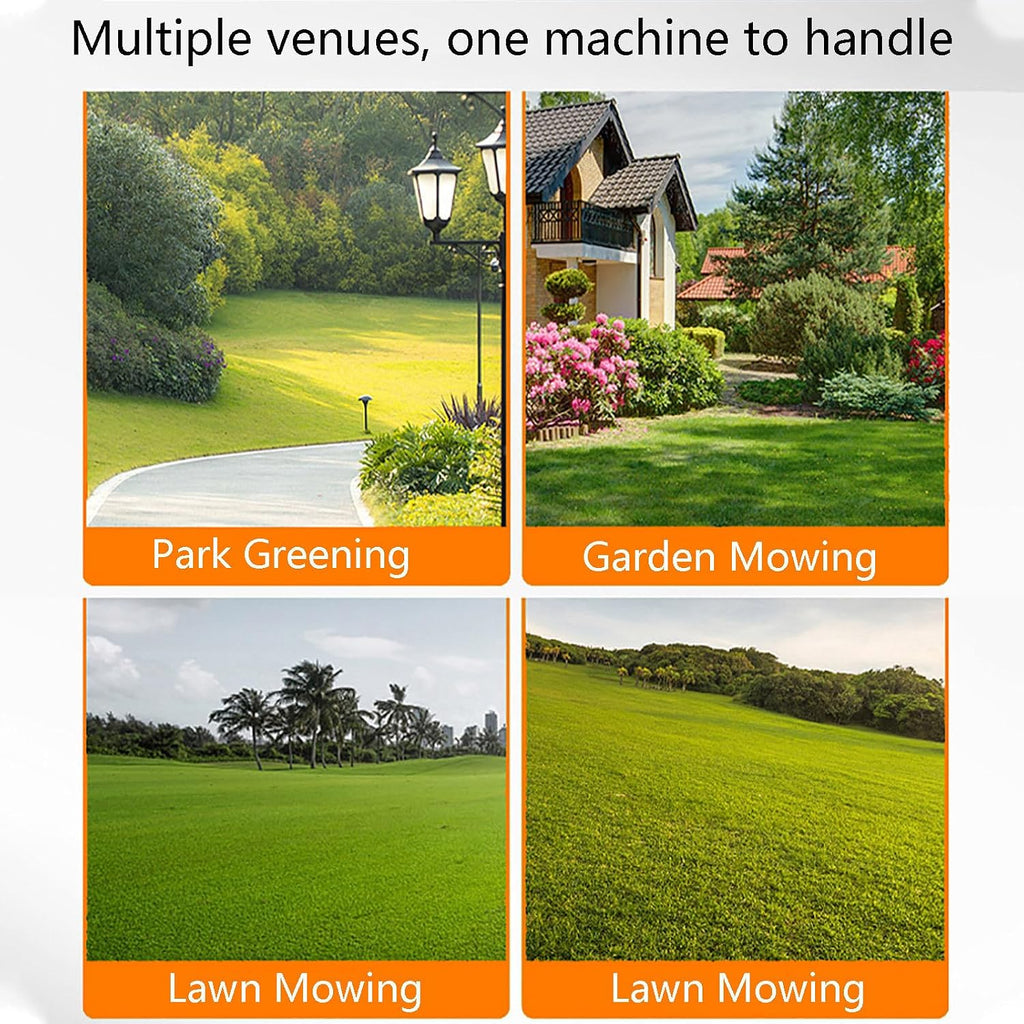 40V 33 cm(13 in) Cordless Electric Push Lawn Mower, with 3-Position Height Adjustment, Compact and Lightweight Battery Powered Lawn Mower (2 * 4AH Batteries & Charger Included)