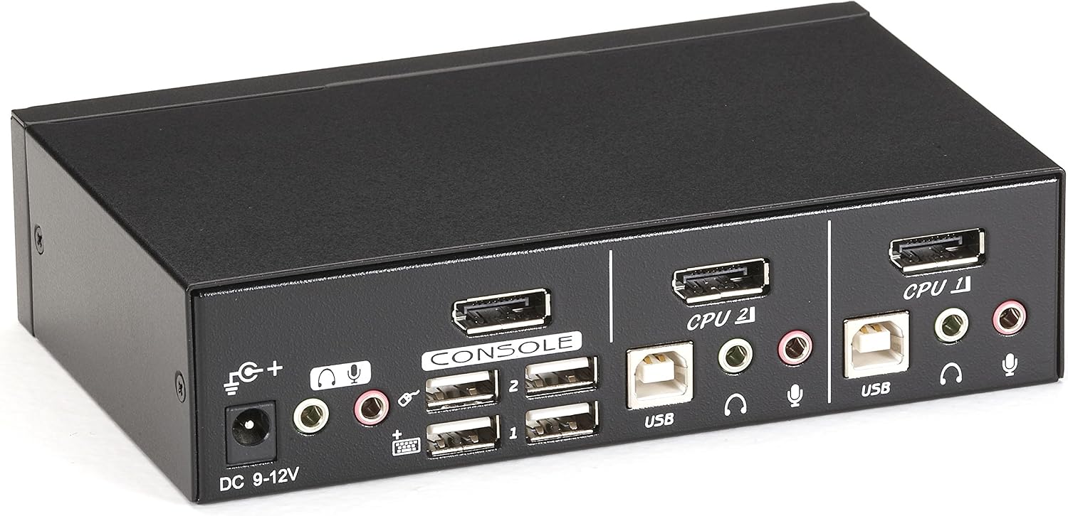 BlackBox KV9702A 2 Display Port KVM U Fd