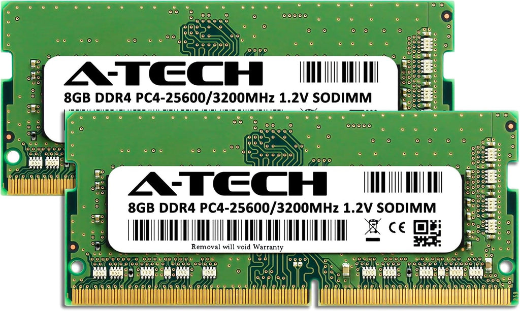 A-Tech 16GB Kit (2x8GB) RAM for Lenovo Legion 5/5i Gaming Laptop | DDR4 3200MHz PC4-25600 SODIMM 1.2V 260-Pin Non-ECC SO-DIMM Memory Upgrade