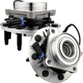 JLEO 515098 Pair (2) Front Wheel Bearing Hub Assembly Fits for 2007-2010 Chevy Silverado 2500HD 3500HD,Suburban 2500,for 2007-2010 GMC Sierra 2500HD 3500HD,Yukon XL 2500,for 2008-2009 Hummer H2