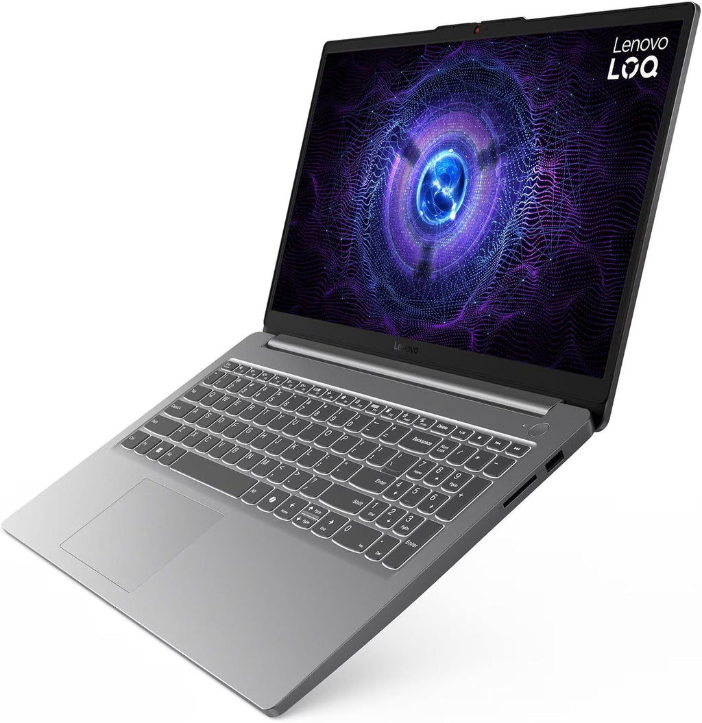 Lenovo LOQ Essential Gaming Laptop, 15.6' FHD 144Hz Display, 8-core Intel Core i5-12450HX, GeForce RTX 3050, 32GB DDR5, 1TB SSD, Wi-Fi 6, RJ-45, USB-C, HDMI, Card Reader, Non-Backlit, Win 11 Pro