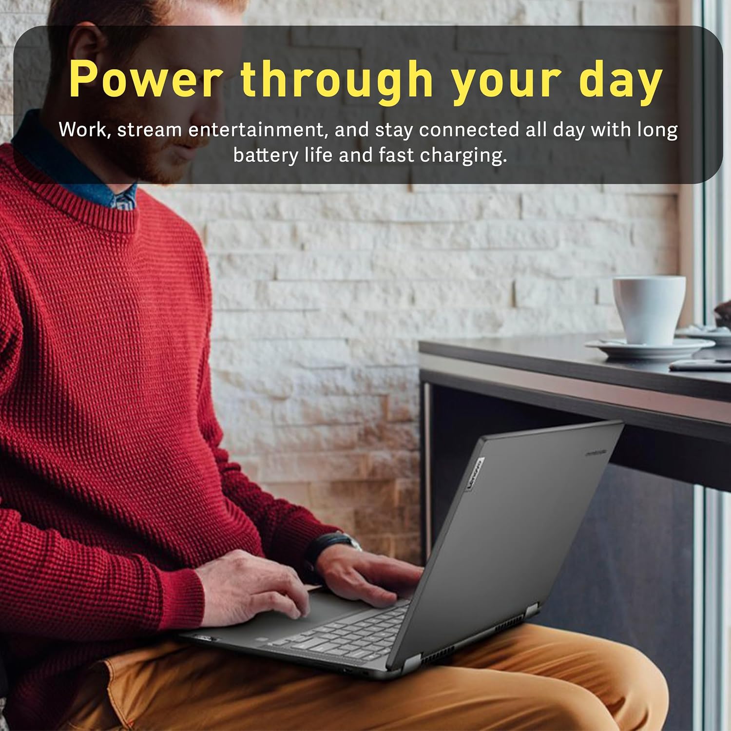 Lenovo IdeaPad Flex 5i Plus Chromebook, 14' WUXGA 2-in-1 Touchscreen Laptop, Intel i3-1315U, 8GB RAM, 128GB SSD, Intel UHD Graphics, Backlit Keyboard, Chrome OS, Gray (Renewed)