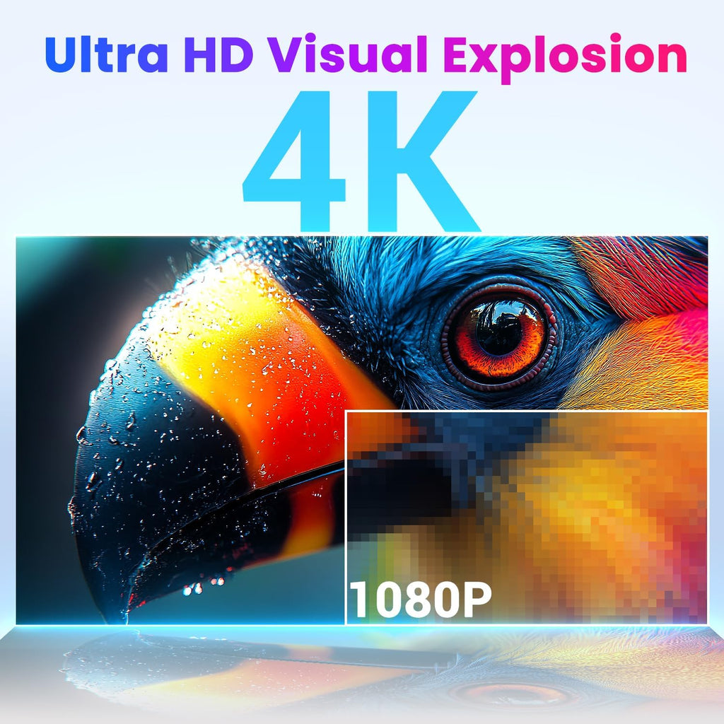 Upperizon Portable Monitor 15.6 inch 4K UHD 3840X2160 100% sRGB 60Hz HDR HDMI USB-C Travel Monitor for Laptop MacBook PC Surface PS5 Xbox, External Display with Full Cover & Speakers, VESA Compatible
