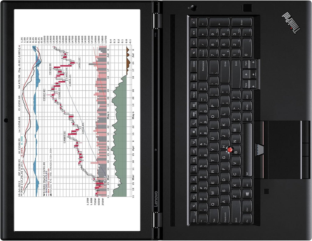 Lenovo ThinkPad P70 20ER002KUS 17.3' Laptop (2.60 Ghz Intel Core i7-6700HQ, 16 GB RAM, 500 GB HDD, NVIDIA Quadro M600M 2 GB, Windows 7 Pro)