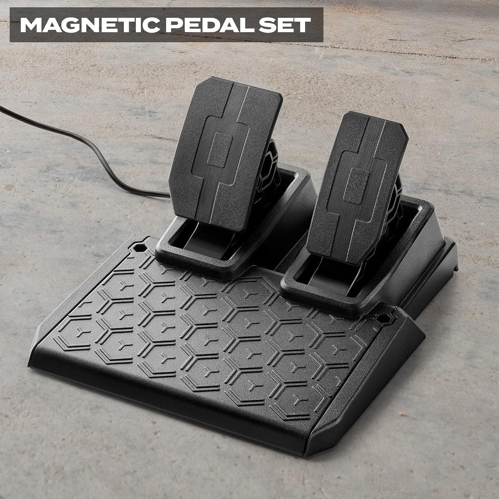 Thrustmaster T128 Racing Wheel & Pedal Set for Xbox Series X|S and PC – Force Feedback Gaming Steering Wheel for Driving Simulator
