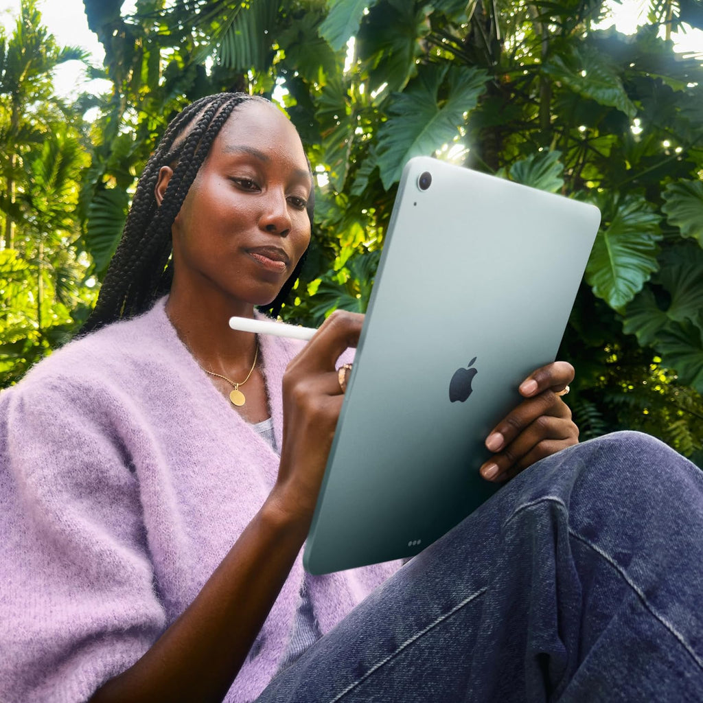 Apple iPad Air 13-inch with M3 chip Built for Apple Intelligence, Liquid Retina Display, 256GB, 12MP Front/Back Camera, Wi-Fi 6E, Touch ID, All-Day Battery Life — Blue