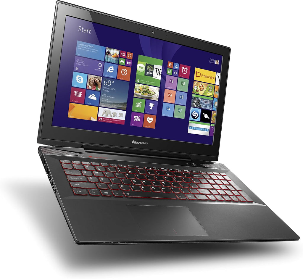 Lenovo Y50 59441400 Gaming Laptop (Windows 8, Intel Core i7-4720HQ, 15.6' LED-lit Screen, Storage: 16 GB, RAM: 16 GB) Black