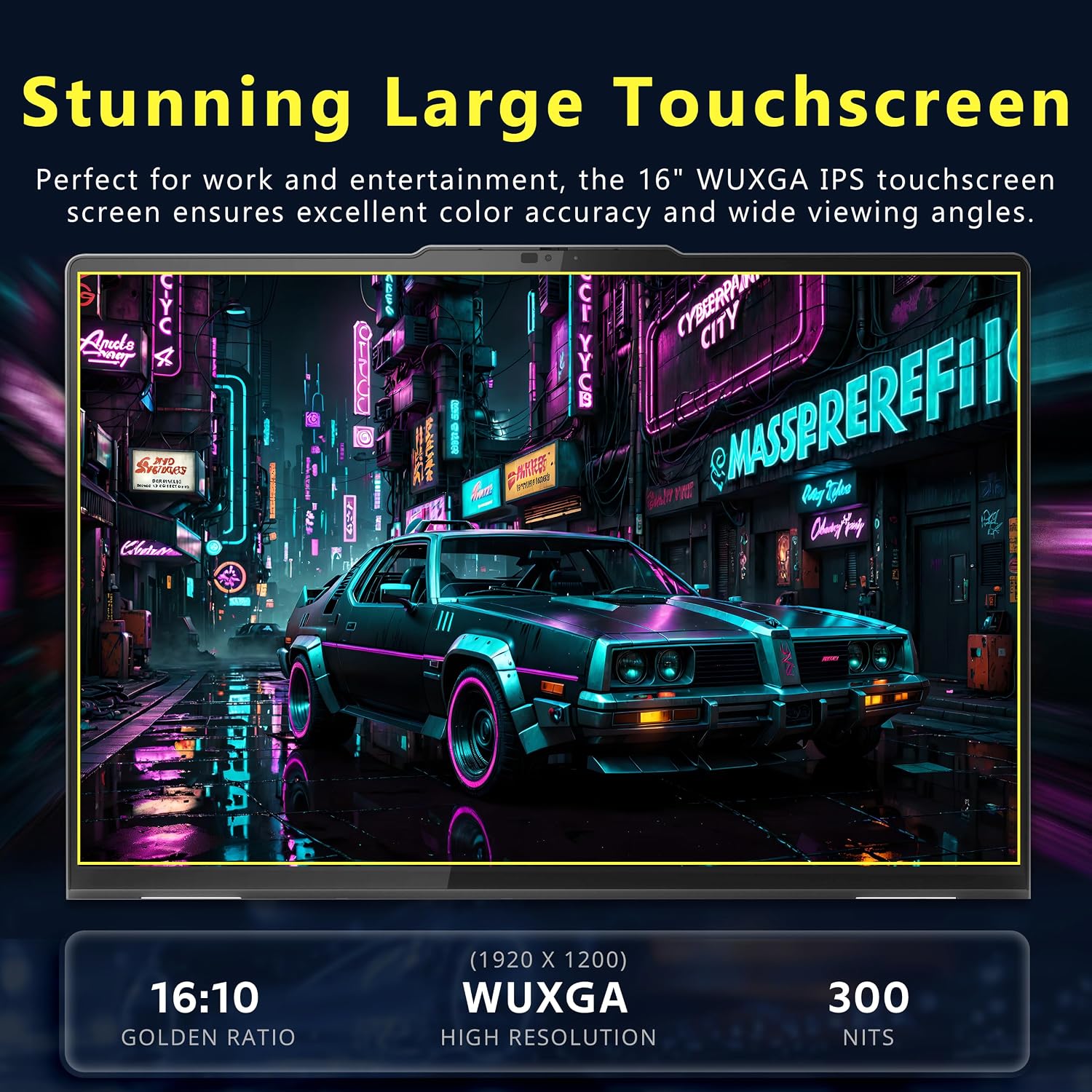 Lenovo Yoga 7 2-in-1 16' WUXGA Touchscreen Laptop, AMD Ryzen 7 8840HS, 16GB LPDDR5X, 1.5TB Storage (512GB PCIe SSD&1TB Docking Station Set), Backlit Keyboard, Fingerprint, Win 11 Pro, Arctic Gray