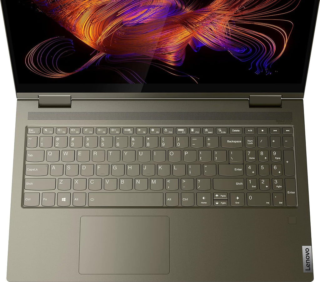 2022 LENOVO Yoga 7i 2-in-1 Laptop 15.6 inch FHD Touchscreen Intel EVO Platform 11th Core i7-1165G7 Iris Xe Graphics 12GB DDR4 512GB NVMe SSD WI-FI 6 Windows 11 Home Fingerprint Backlit Keyboard